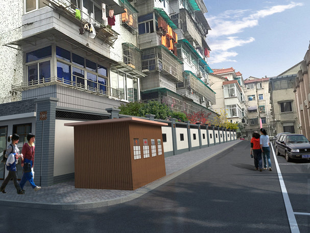 龍州縣2022城市背街小巷整治改造項目